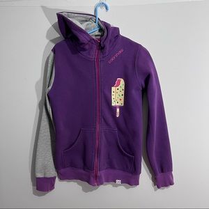 Hoodie jacket sweatshirt